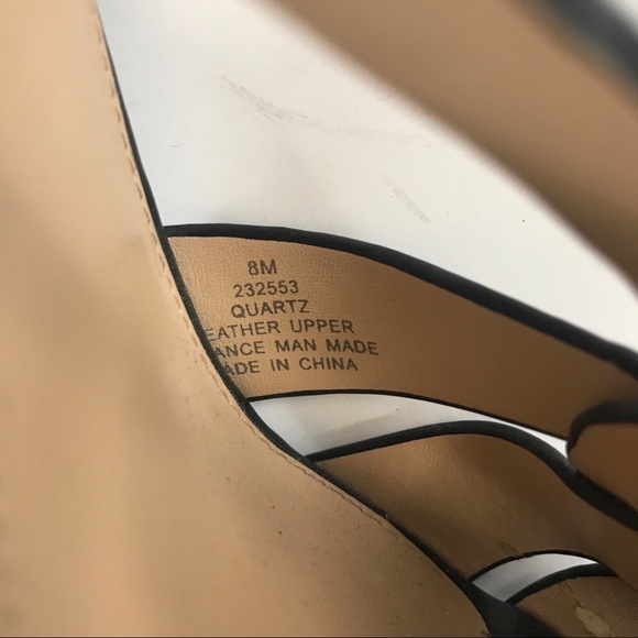 Michael heels shoes size 8 upper leather - Picture 5 of 7